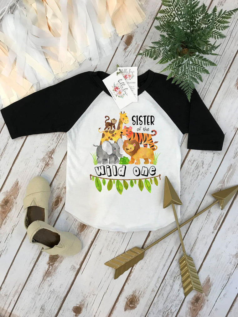 Safari Birthday Shirt, Jungle Birthday, Sister Birthday shirt, Safari Party, Zoo Party, Animal Party Shirt, First Birthday, Zoo Birthday,Sis