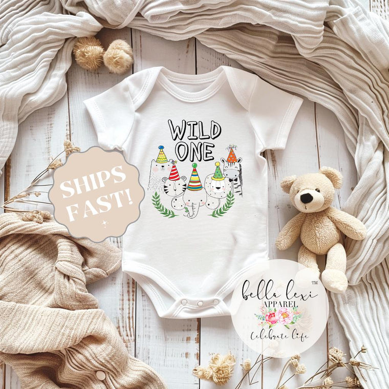 Wild ONE, Safari Birthday, 1st Birthday, Petting Zoo Birthday, Wild One Birthday, First Birthday, Boy Birthday, Birthday Boy Shirt, Wild One