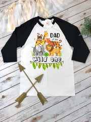 Dad of the Wild One, Wild One Party, Jungle Birthday, Safari Birthday