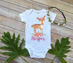 Custom Baby Gift, Personalized Baby Gift, Newborn Baby Gift, Baby Girl Gift, Baby Shower Gift - Bella Lexi Boutique