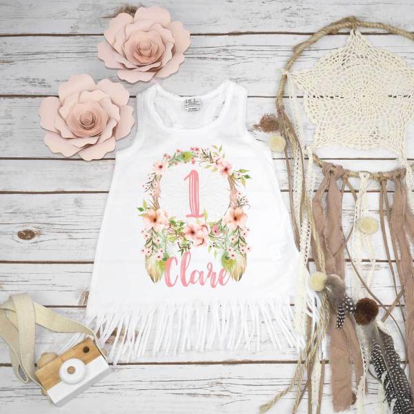 Boho Birthday Dress, Dreamcatcher Wild One