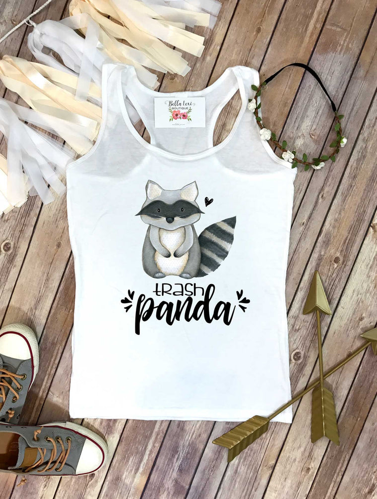 Funny Shirts, Trash Panda, Funny Womens Shirt, Mom Gift, Gifts for Her, Funny Mom Shirts, Womens Graphic Tee,Trash Panda,Panda Theme,Raccoon