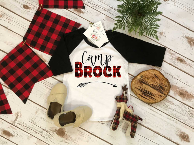 First Birthday Shirt, Lumberjack Birthday, 1st Birthday shirt, CAMPING Party, Lumberjack Party, Camp Birthday,Camp Theme Party, Personalized