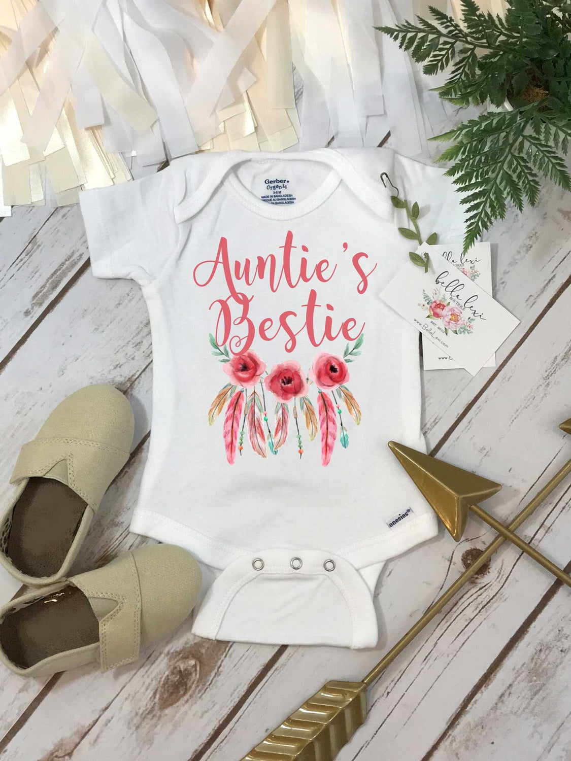 Bestie Aunt Onesies For Girl Aunt Onesie®, Aunties Bestie, Aunt