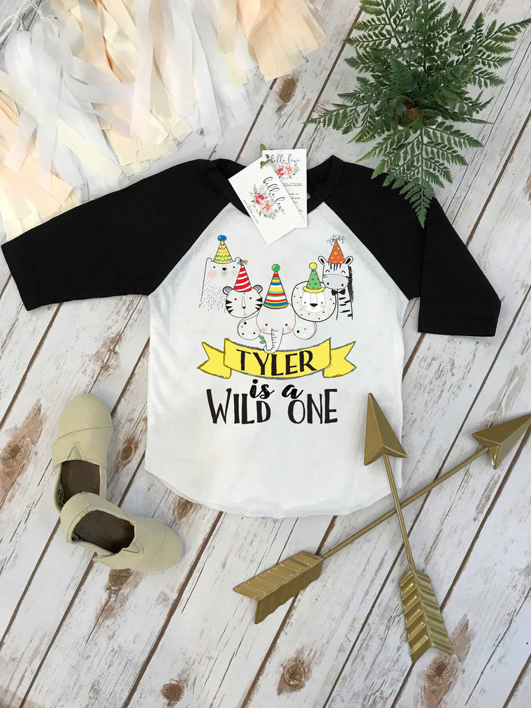 First Birthday Shirt, Zoo Birthday, 1st Birthday shirt, Zoo Party, Safari Party, Safari Birthday, Wild One Birthday, Wild One Party, Custom