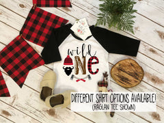 Wild One Lumberjack 1st Birthday Shirt – Buffalo Plaid First Birthday Outfit, Lumberjack Theme Party Tee, Wild One Matching Tees