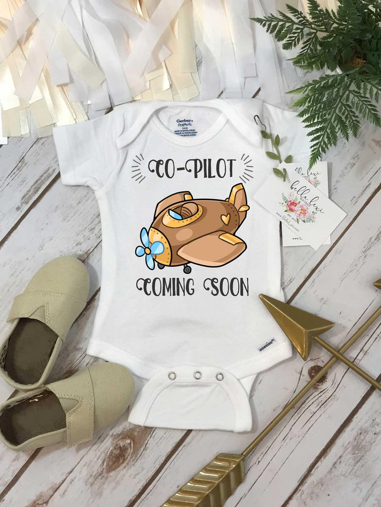 Pregnancy Reveal, Co Pilot Coming Soon, Pilot Baby Coming, Baby Announcement, Pregnancy Announcement, Baby Reveal, Expecting Baby Reveal,