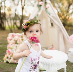 Wild One, Boho Birthday, Girl Birthday Dress, First Birthday, 1st Birthday, Fringe Birthday Dress, Tribal Birthday, Floral Skull Shirt, Girl