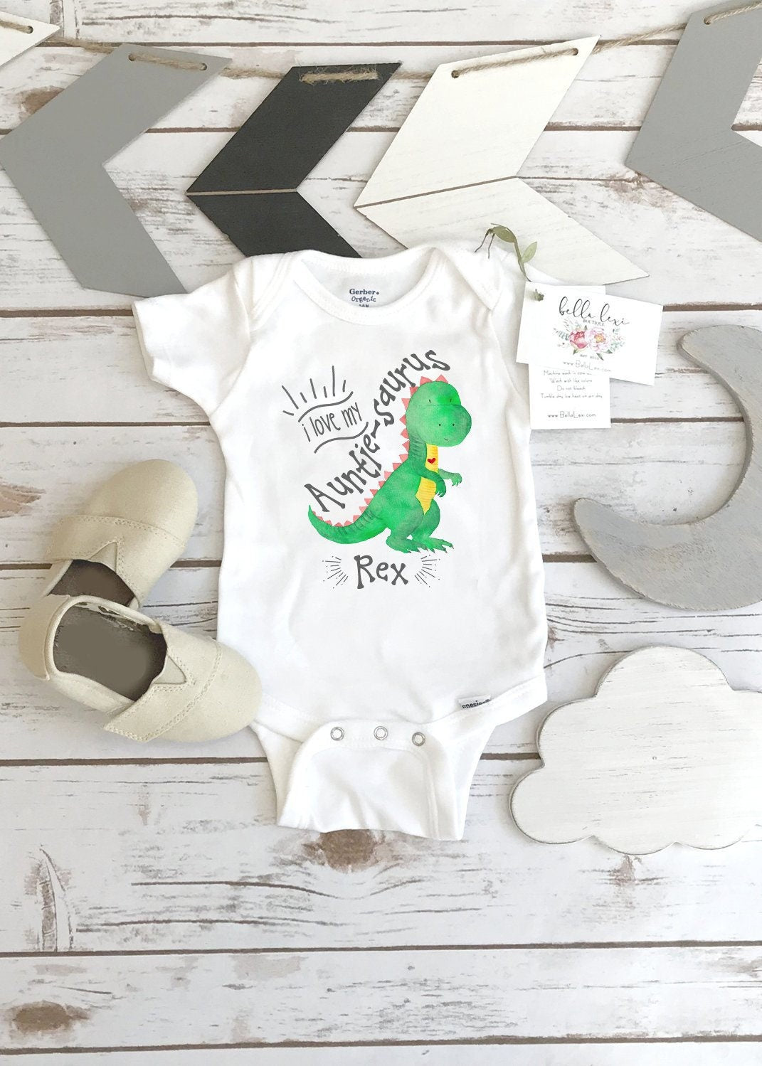 Aunt Onesie®, AuntieSaurus Rex, Aunt Gift, Aunt Baby Bodysuit, Funny Baby shirt, Auntie shirt, Nephew Gift, Cute Baby Clothes,Cute Baby Gift