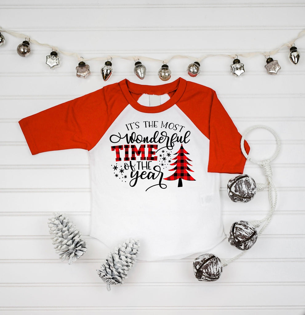 Christmas Shirt, Most Wonderful Time of Year, Christmas Tees, Cute Christmas Shirt, 1st Christmas, My First Christmas, Funny Christmas Gift,