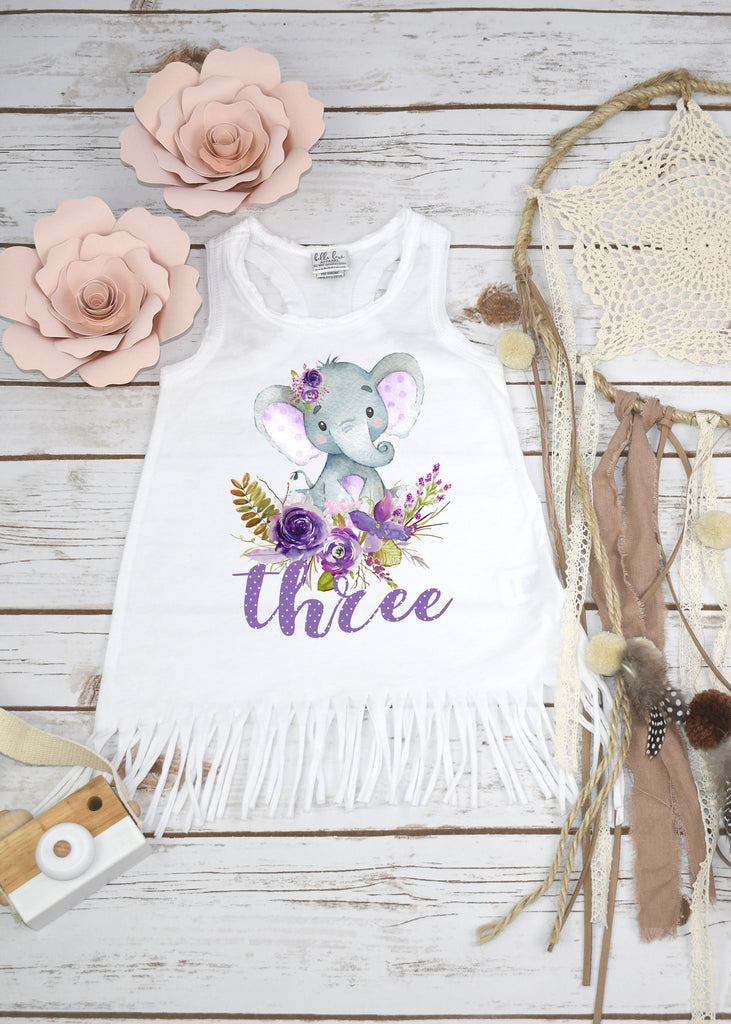 3rd Birthday, Elephant Theme, Birthday Dress, Third Birthday, Girl Birthday, Girl Birthday Gift, Elephant Party, Boho Birthday, Boho Theme