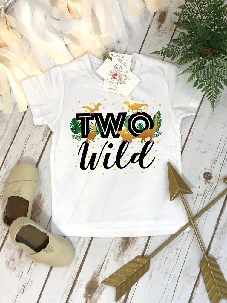 Two Wild Birthday, Two Wild Party, Dinosaur Birthday, Safari Birthday, 2nd Birthday, Dinosaur Party, Rawr Birthday SHIRT, Dinosaurs Theme