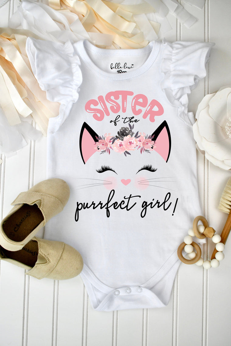 2nd Birthday Shirt, Kitten Birthday, Kitty Birthday shirt, Sister Birthday, Cat Birthday, Cat Shirt, Second Birthday, Two Purrfect, Kitty