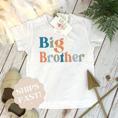 Big Brother Shirt, Big Brother Tees, Brother Tops, Big Brother Onesie®, Promoted to Big Brother, Brothers tees, Big Brother Reveal Set