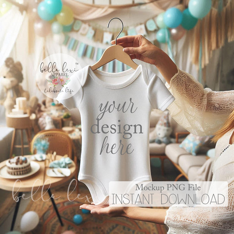 Baby Boy Party Mock-up, Kids Birthday Tee Mockup, First Birthday Tee Mockup, Baby Boy Bodysuit Mockup, Birthday Set Flat Lay, Birthday Boy