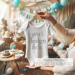 Baby Boy Party Mock-up, Kids Birthday Tee Mockup, First Birthday Tee Mockup, Baby Boy Bodysuit Mockup, Birthday Set Flat Lay, Birthday Boy
