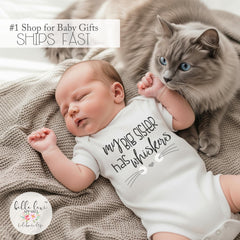 My Big Sister Has Whiskers, Pregnancy Announcement, Cat Shirt, Pregnancy Reveal, Baby Reveal, Baby Announcement, Fur Baby Bodysuit, Kitty