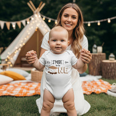 S'mores 1st Birthday Outfit - It's S'more Fun to Be One Bodysuit - Baby Camping Birthday Shirt - First Birthday Outfit for Boys & Girls