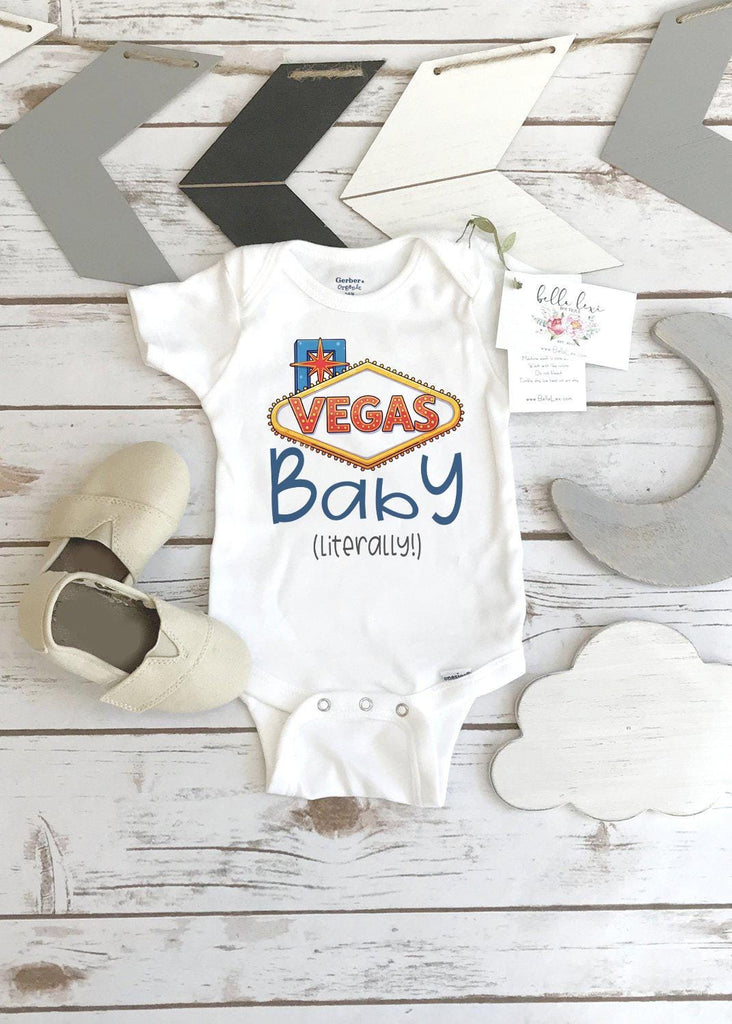 Vegas Baby Reveal, Funny Baby Onesie®, Vegas Themed Baby Gift, Pregnancy Reveal Outfit, Gender Neutral Coming Soon, Baby Reveal Bodysuit