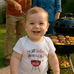 Father's Day, Dad Onesie®, Father Gift from Baby, Father's Day Gift, Funny Baby Gift, Baby Shower Gift, BBQ Shirt, Grillin Daddy, BBQ Gift