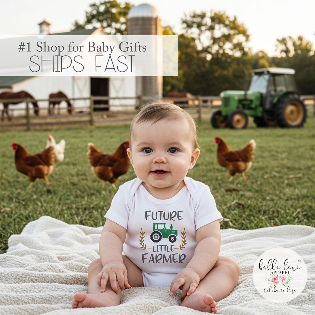 Pregnancy Announcement, Future Little Farmer, Baby Shower Gift, Country Baby Coming, Baby Reveal, Pregnancy Reveal, Baby Announcement, Farm
