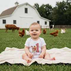 Farm Birthday Onesie®, Calf to Yearling, Western Party, Farm shirt, CowBOY, Cow Onesie®, Cow Birthday, Barnyard Birthday, Farm Animal Party