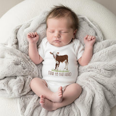 Baby Shower Gift, NEW TO the HERD, Western Nursery, Farm shirt, CowBOY, Cow Onesie®, Farm Baby Gift, Cute Baby Clothes, Cow Theme, hereford