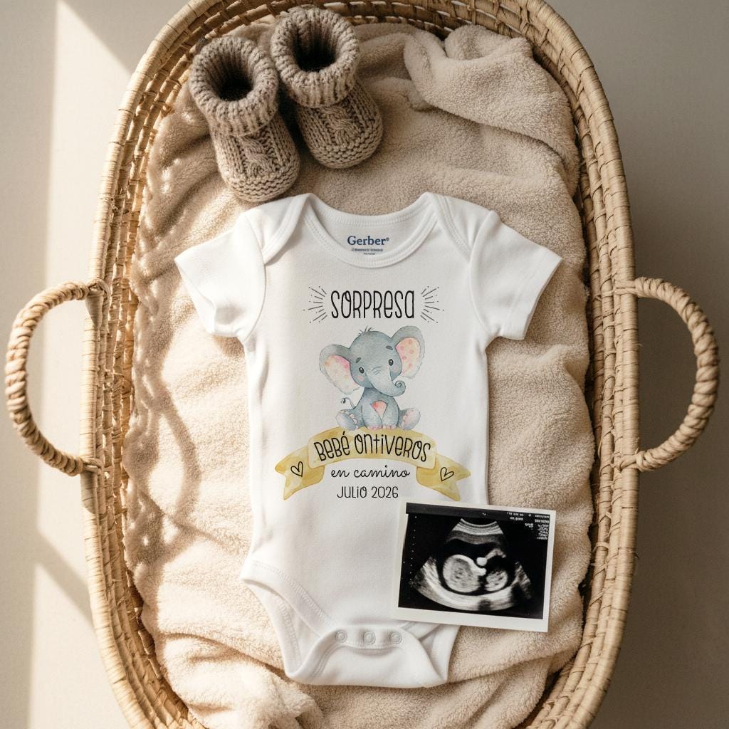 Spanish Pregnancy Reveal, Abuelitos, Baby Gift to Grandparents, Bebe en Camino, Cute Baby Gift, Spanish Baby Reveal to Parents,Abuela Abuelo
