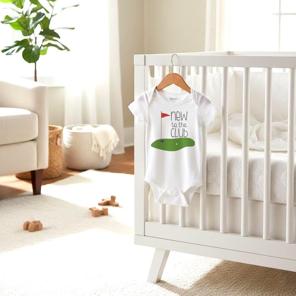 Golf Onesie®, Daddy's Golf Buddy, Baby Shower Gift, Golf Baby, Golfing Buddy, Golf with Daddy Shirt, Pack my Diapers going Golfin, New Club