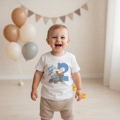 Second Birthday, Oink Baa Moo, Farm Birthday, Oink Moo Turning Two, 2nd Birthday, Blue Truck Party, Farm Party Theme, Boy Birthday SHIRT