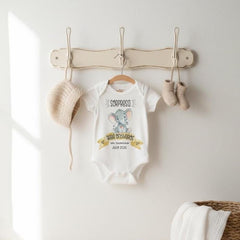 Perfect gender neutral pregnancy reveal for Abuela y Abuelo!  They will love to receive this as a gift!  So special! It reads "Sorpresa. Bebe {your last name} en camino {your due date}". The Abuelitos will absolutely love this reveal!