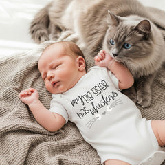 My Big Sister Has Whiskers, Pregnancy Announcement, Cat Shirt, Pregnancy Reveal, Baby Reveal, Baby Announcement, Fur Baby Bodysuit, Kitty