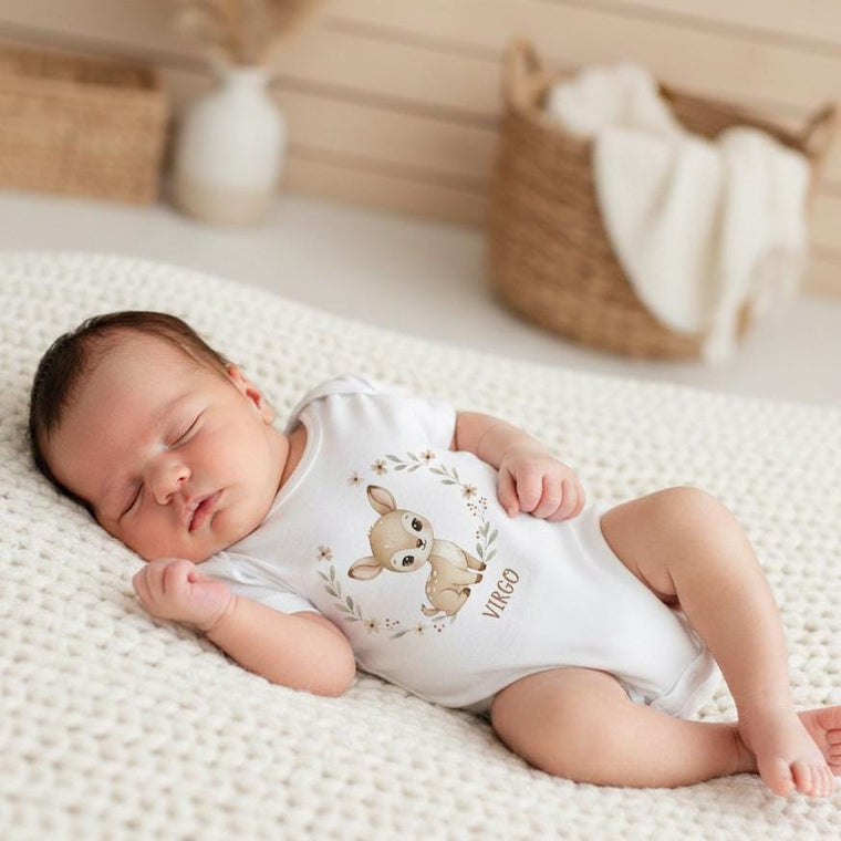 Virgo Baby Onesie®, Zodiac Sign Baby Outfit, Astrology Baby Shower, Horoscope Baby Bodysuit, August September Birthday, Newborn Zodiac Shirt
