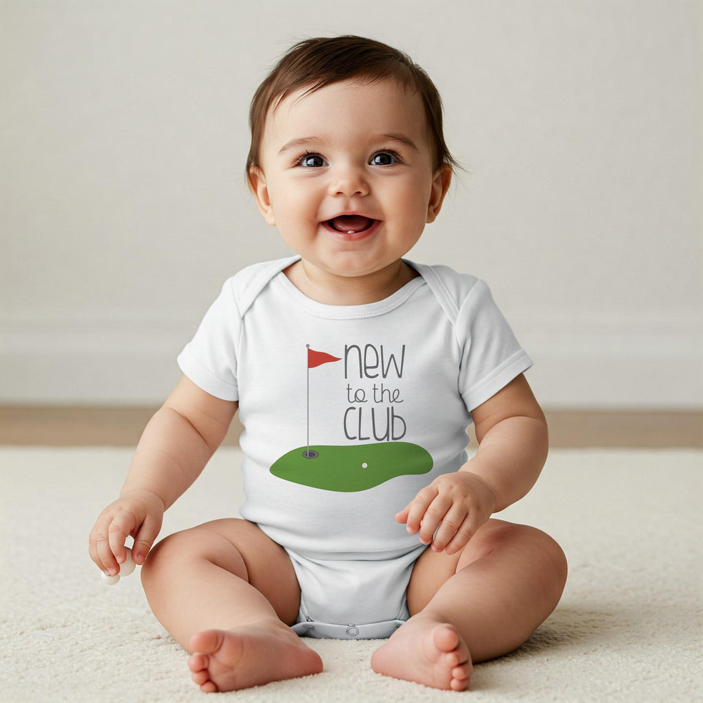 Golf Onesie®, Daddy's Golf Buddy, Baby Shower Gift, Golf Baby, Golfing Buddy, Golf with Daddy Shirt, Pack my Diapers going Golfin, New Club