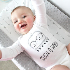 Baby Shower Gift, Monochrome Onesie®, SUCH A HOOT, Black and White Onesie, Monochrome Nursery, Baby Shower Gift,Organic Baby, Owl Baby Shirt
