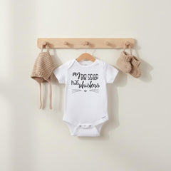 My Big Sister Has Whiskers, Pregnancy Announcement, Cat Shirt, Pregnancy Reveal, Baby Reveal, Baby Announcement, Fur Baby Bodysuit, Kitty