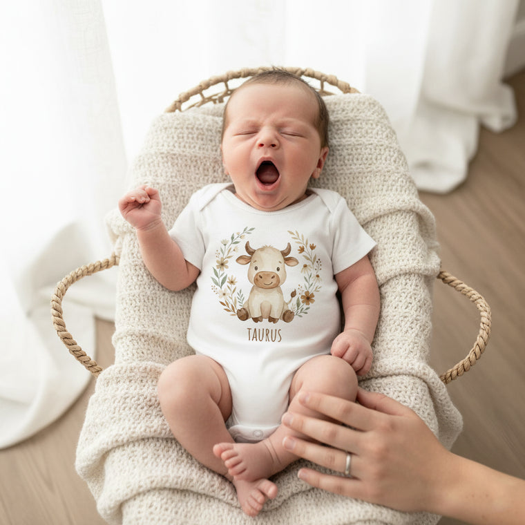 Taurus Baby Onesie®, Zodiac Sign Baby Gift