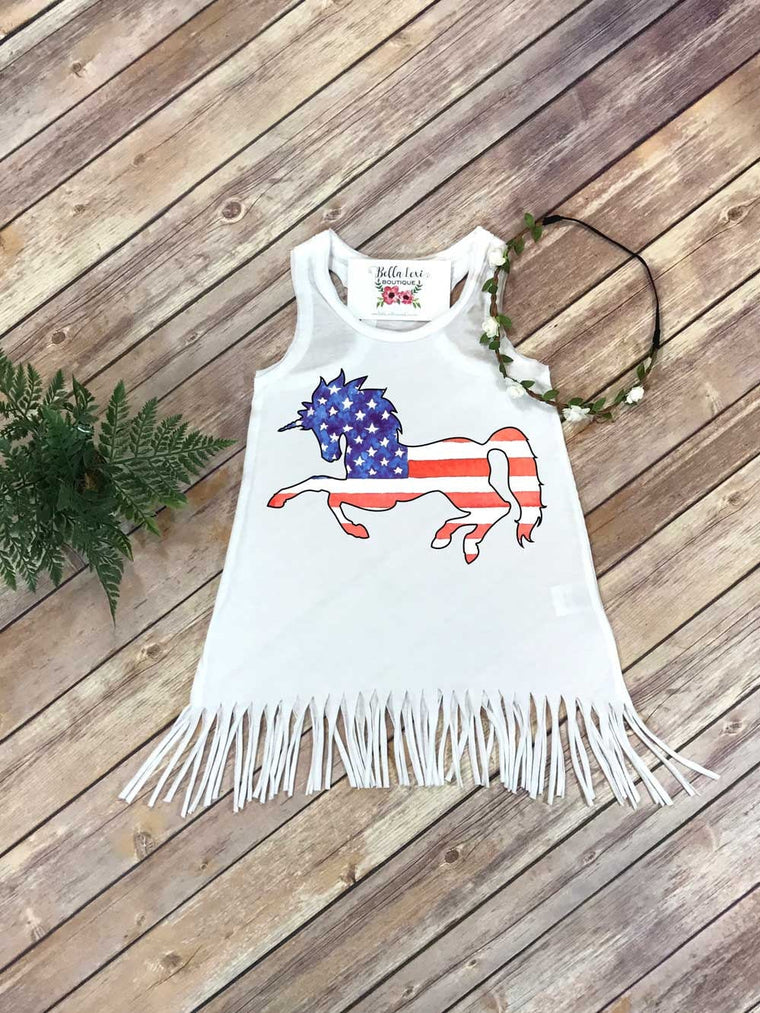 Fourth of July Shirt, 4th of July, Independence Day, Patriotic Unicorn, Summer BBQ, Memorial Day, Summer Dress, Made in USA, Unicorn
