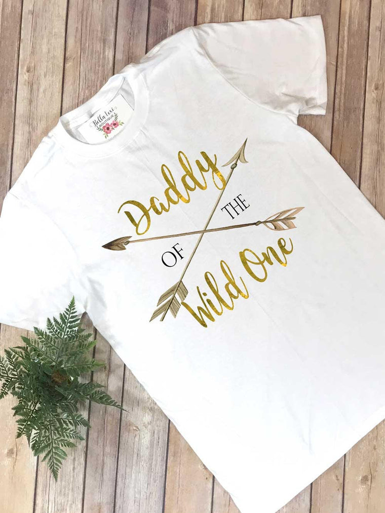 Daddy of the Wild One, Wild One Birthday, Daddy and Me Outfits, Family Shirts, Wild One Party, Dad of the Wild One, First Birthday, Arrows