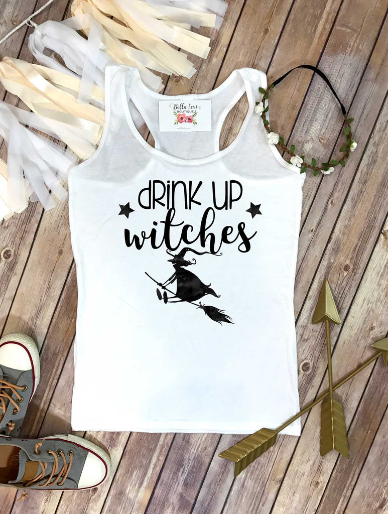 Halloween Shirt, Drink Up Witches, Funny Halloween Tank, Halloween Shirts, Witch Shirt, Women's Halloween Shirt, Funny Graphic Tees, Witches