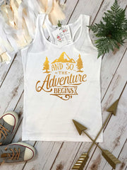 Pregnancy Announcement, And so the Adventure Begins, Preggers Shirt, Pregnancy Reveal, Baby Announcement, Baby Reveal, The Adventure Begins,