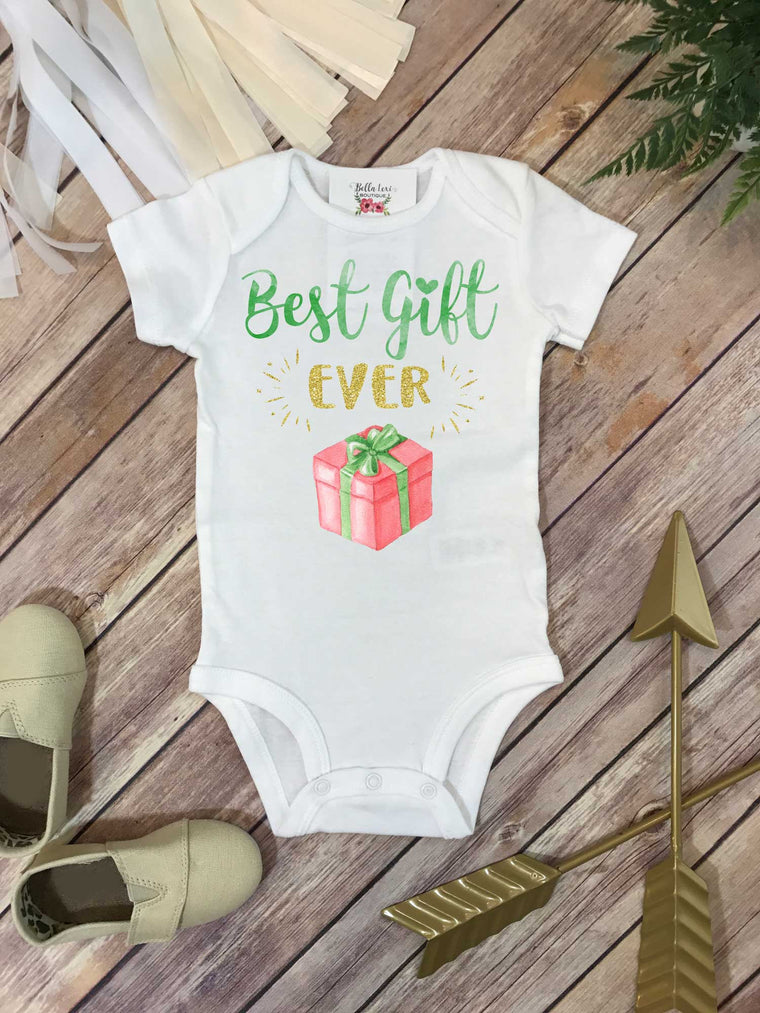 Christmas Baby, Best Gift Ever, Baby Shower Gift, Pregnancy Announcement, Pregnancy Reveal