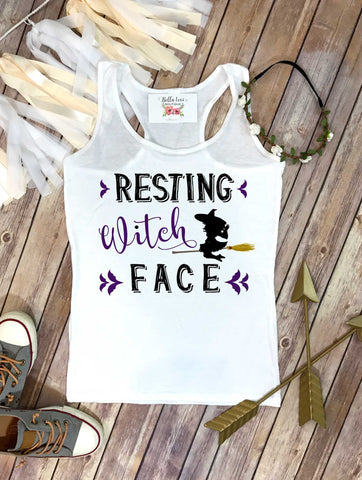 Halloween Shirt, Resting Witch Face, Funny Halloween Shirt, Halloween Shirts, Witch Shirt, Women's Halloween Shirt,Funny Graphic Tees, Witch