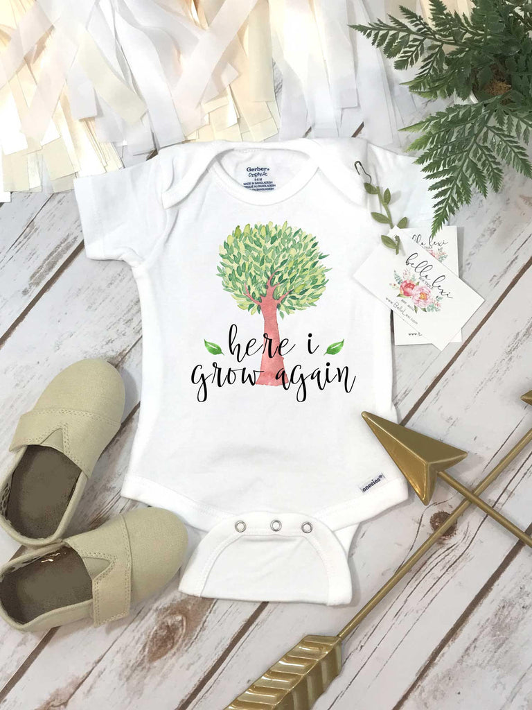 Baby Gift, Here I Grow Again, Cute Baby Clothes, Baby Girl Clothes, Organic Baby Onesie®, Baby Shower Gifts, Baby Boy Gift, Newborn Gifts