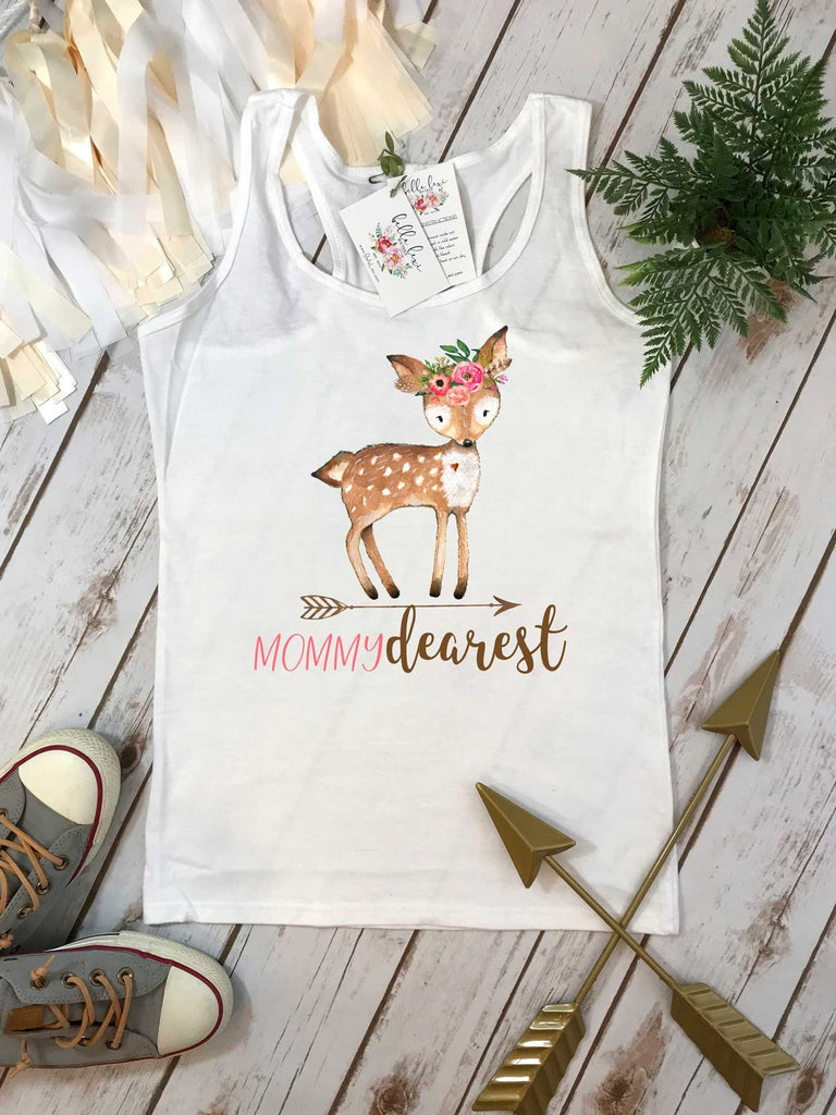 Mommy Deer, Wild One Party, Mommy and Me shirts, Mommy and Me Outfits, Wild One Birthday, Woodland Party, Woodland Theme, Deer Birthday,Boho