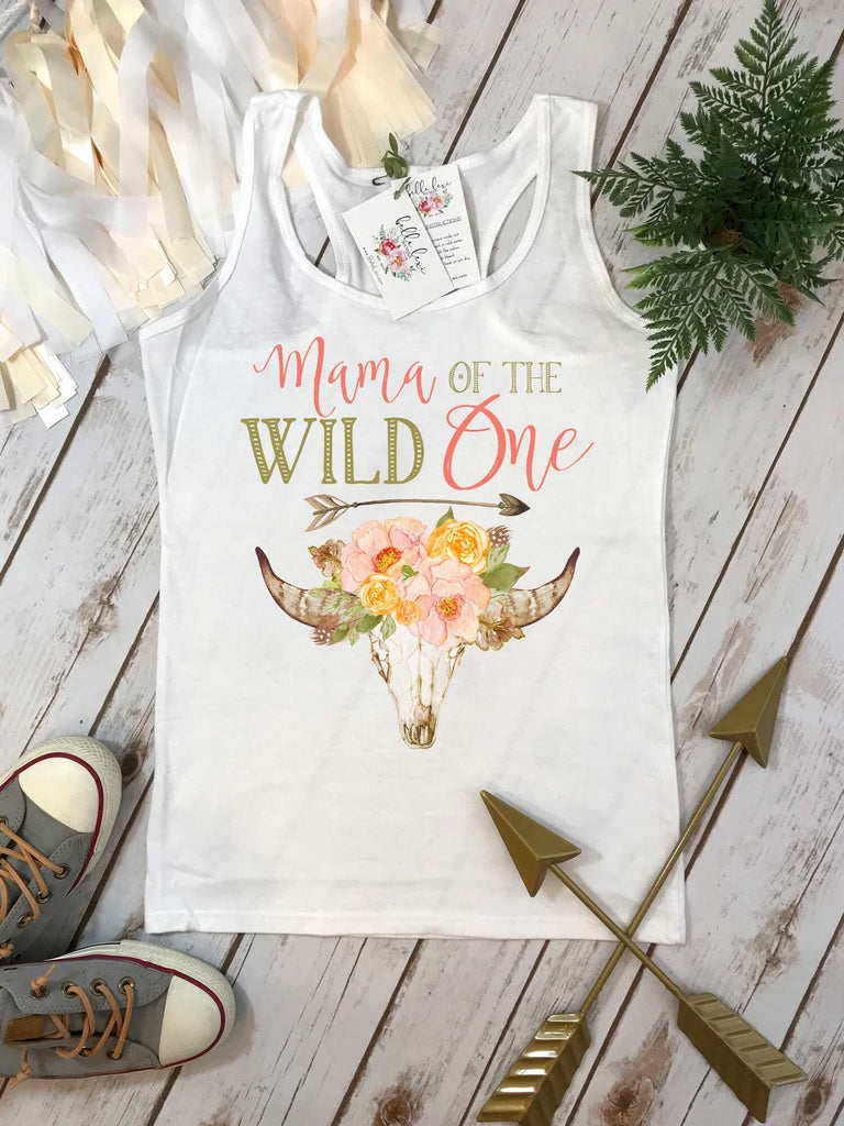 Mama of the Wild One, Wild One Party, Mommy and Me shirts, Mommy and Me Outfits, Wild One Birthday, Wild One theme, Boho Skull, Boho Party