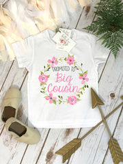 Big COUSIN Shirt, Promoted to Big Cousin, Big Cousin Onesie®, Pregnancy Reveal, Baby Announcement, Big Cousin To Be, Big Cousin Reveal Shirt