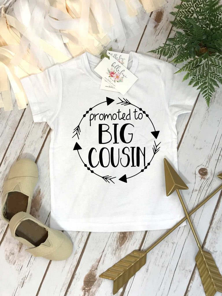 Big COUSIN Shirt, Promoted to Big Cousin, Big Cousin Onesie®, Pregnancy Reveal, Baby Announcement, Big Cousin To Be, Big Cousin Reveal Ideas