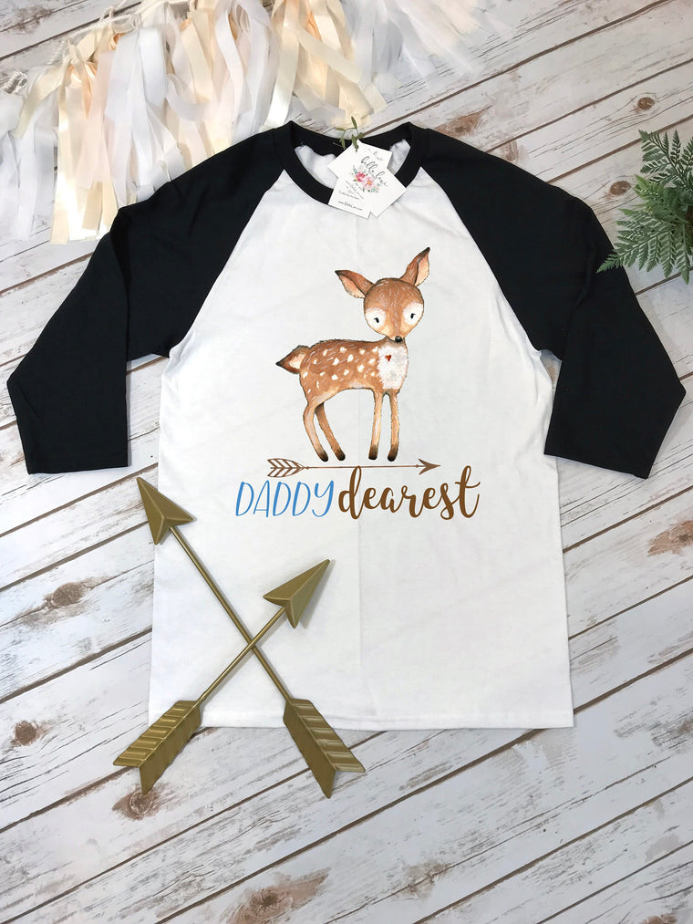 Daddy Deer, Wild One Party, Daddy and Me shirts, Daddy and Me Outfits, Wild One Birthday, Woodland Party, Woodland Theme, Deer Birthday,Boho