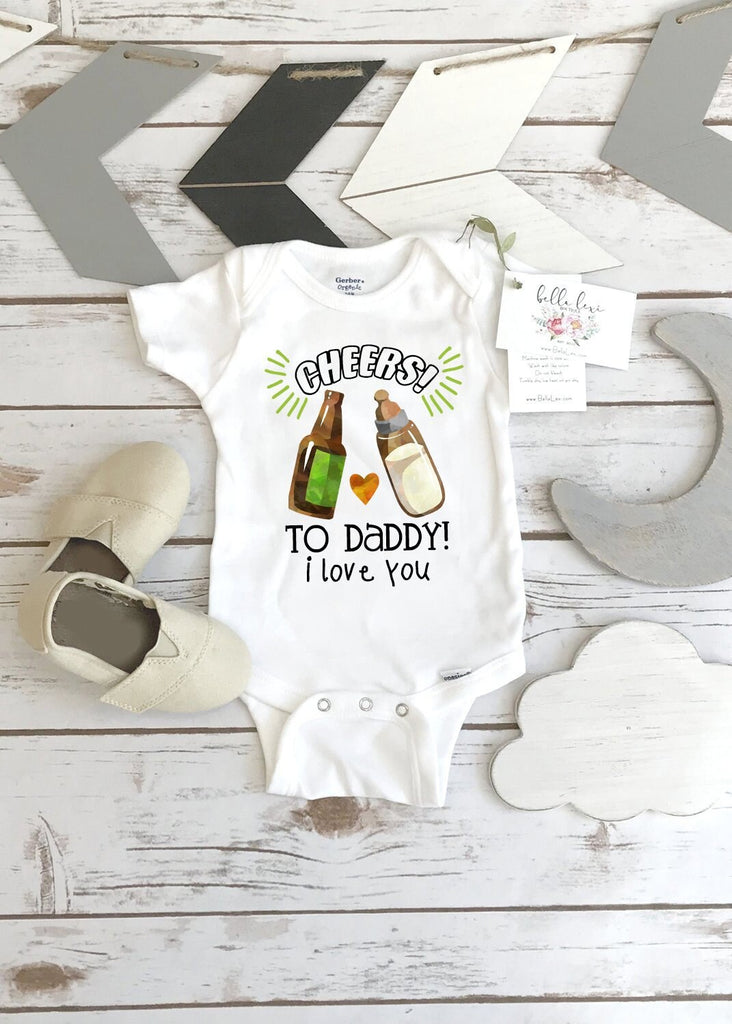 Father's Day, Dad Onesie®, Father Gift from Baby, Father's Day Gift, Funny Baby Gift, Baby Shower Gift, BBQ Shirt, Daddy Gift, Beer Onesie